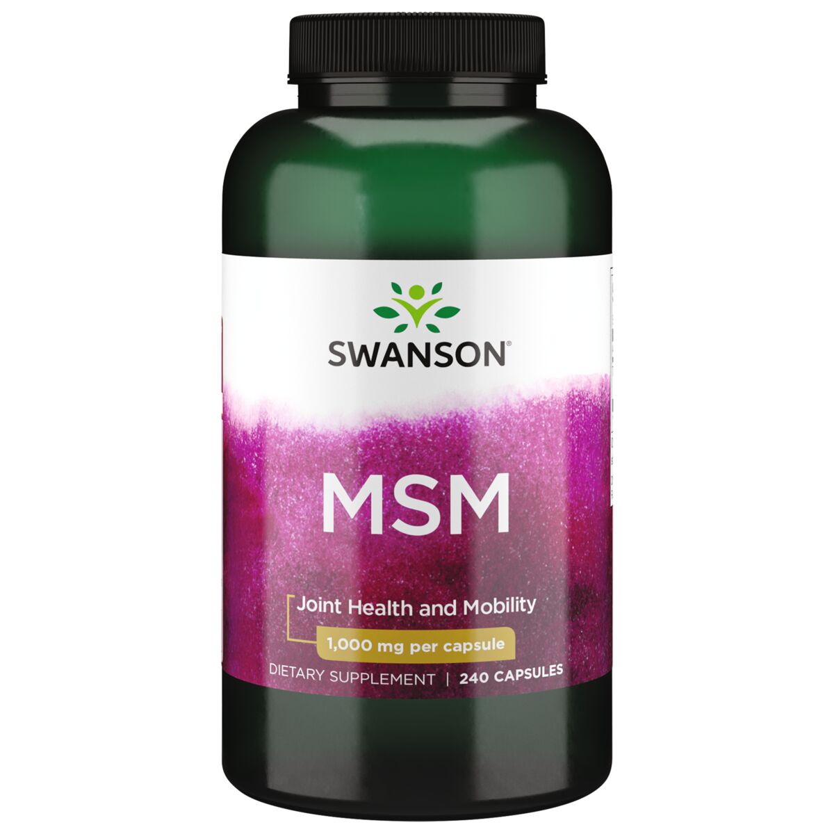 Swanson - MSM, 1000 mg, 240 kapslar | Vitaminer och MineralerHälsa och välbefinnandeHälsokostMSM | Apoteka