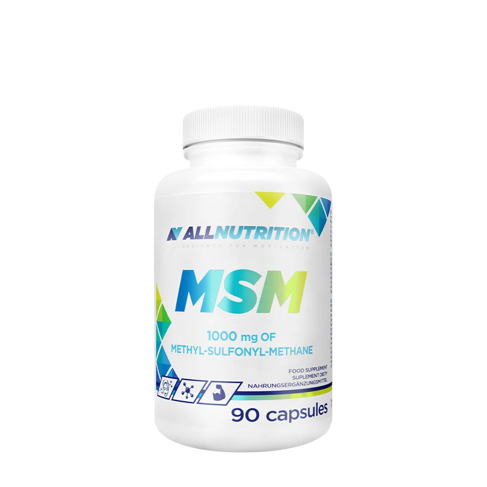 Allnutrition - MSM, 1000 mg, 90 kapslar | Vitaminer och MineralerHälsa och välbefinnandeHälsokostStöd för ledernaMSM | Apoteka