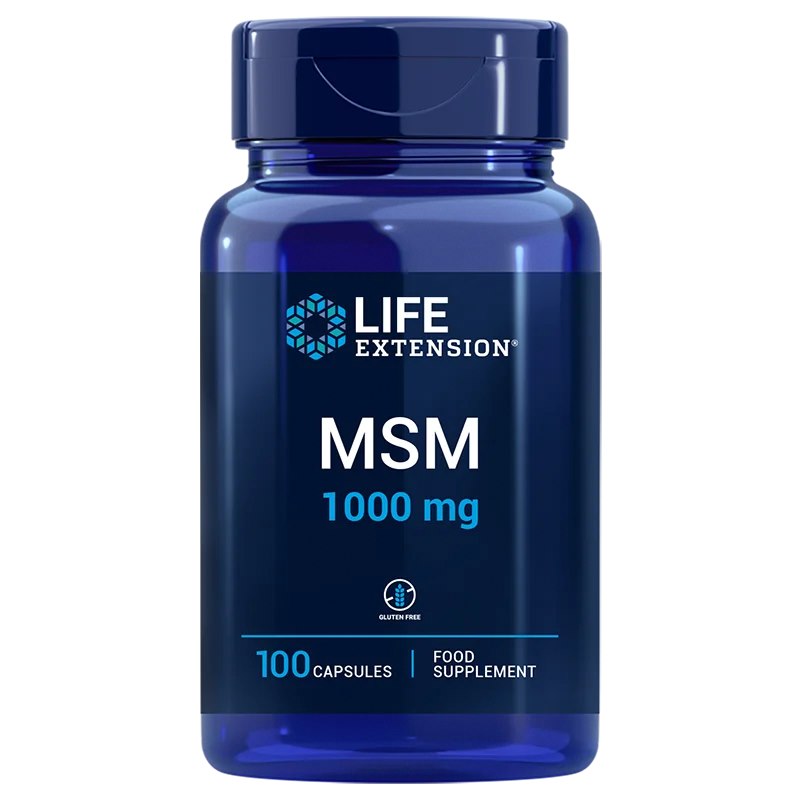 Life Extension - MSM, 1000 mg | Vitaminer och MineralerVissa mineralerHälsokostMultimineralerMSM | Apoteka