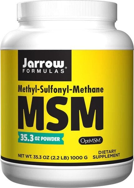 Jarrow Formulas - MSM (Metylsulfonylmetan), Pulver, 1000 gram