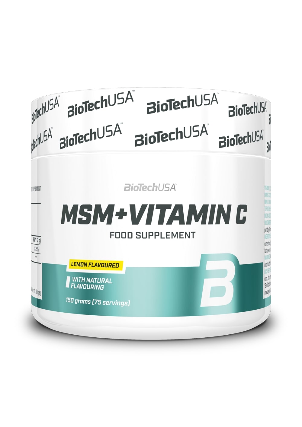 BioTechUSA - MSM + Vitamin C, Citron, 150g | Hälsa och välbefinnandeHälsokostStöd för ledernaMSMVitamin C | Apoteka