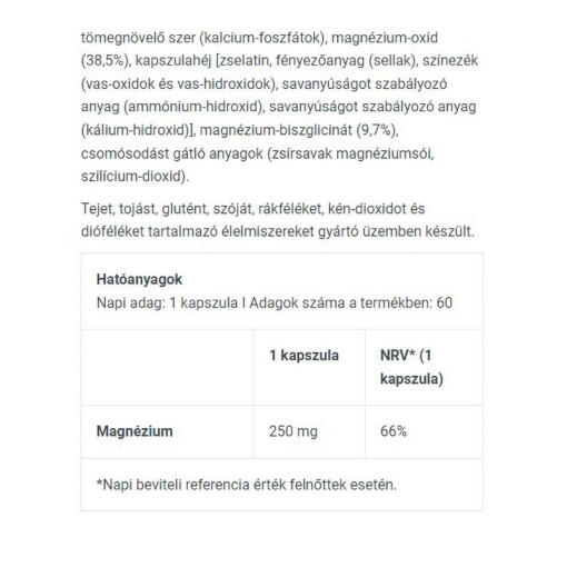 BioTechUSA - Magnesium + Chelate, 60 kapslar - Bild 6