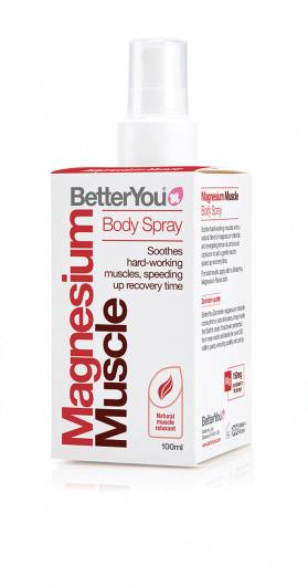 BetterYou - Magnesium Muscle Kroppsspray, 100 ml | Vitaminer och MineralerVissa mineralerHälsa och välbefinnandeHälsokostMagnesiumKosmetika | Apoteka