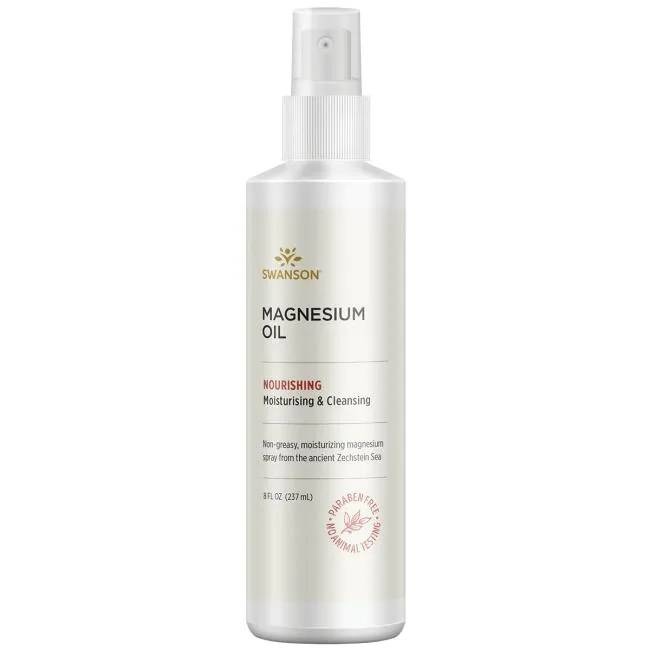 Swanson - Magnesiumoljespray, 237 ml | Vitaminer och MineralerHälsa och välbefinnandeHälsokostMagnesiumSkönhet | Apoteka