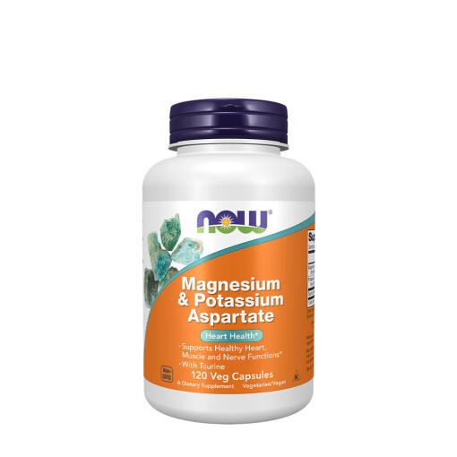 Magnesium & Potassium Aspartate with Taurine - 120 vcaps