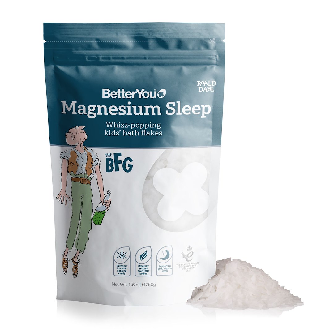 BetterYou - Magnesium Sleep Barnbadflingor, 750g | Vitaminer och MineralerVissa mineralerHälsa och välbefinnandeHälsokostSömnstödMagnesiumBarns hälsa | Apoteka