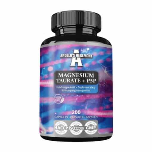 Magnesium Taurate + P5P - 200 caps