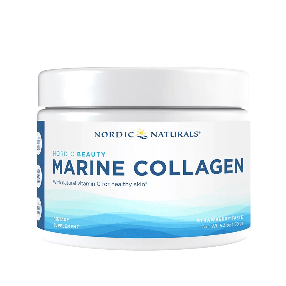 Nordic Naturals - Marint Kollagen, Jordgubb, 150 g | Vitaminer och MineralerHälsa och välbefinnandeHälsokostKollagenNordisk vitalitetBiohacking | Apoteka