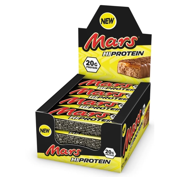 Mars - Mars Hi Protein Bars, Original, 12 barer | HälsokostProteinerProteinbarsFitness och träning | Apoteka