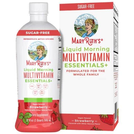 MaryRuth's - Morgonmultivitamin Flytande, Jordgubb, 946 ml - Bild 2