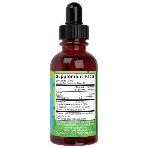 MaryRuth's - Probiotiska Droppar för Småbarn, Osmaksatta 30 ml - Bild 8