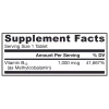 1000mcg (Lemon) - 100 vegan chewable tabs