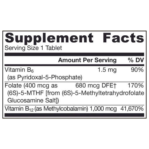 Jarrow Formulas - Metyl B-12 & Metylfolat - Bild 2