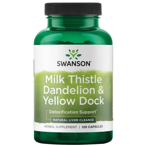 Milk Thistle Dandelion & Yellow Dock - 120 caps