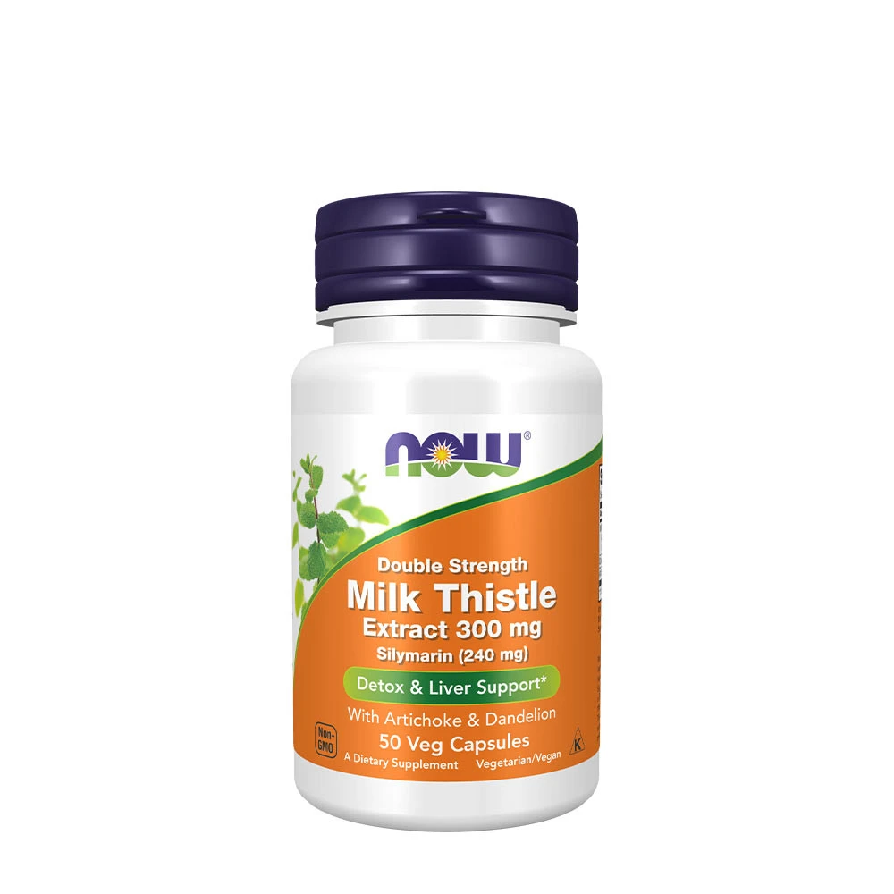 NOW - Mjölktistelextrakt, Dubbel Styrka 300 mg | Vitaminer och MineralerVeganska produkterHälsa och välbefinnandeÖrttillskottHälsokostLeverstödMjölktistelMariatistelÖrter och växtbaserade preparat | Apoteka