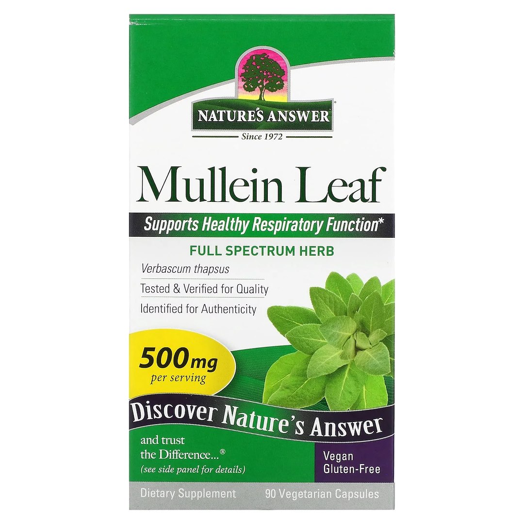 Natures Answer - Mullbärsblad, 500 mg - 90 vegetabiliska kapslar | Vitaminer och MineralerVeganska produkterHälsa och välbefinnandeÖrttillskottHälsokostÖrter och växtbaserade preparat | Apoteka
