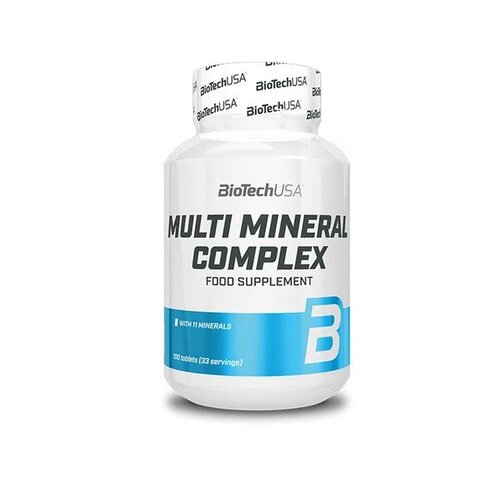 BioTechUSA - Multi Mineral Complex, 100 tabletter | Vitaminer och MineralerHälsokostMultimineraler | Apoteka