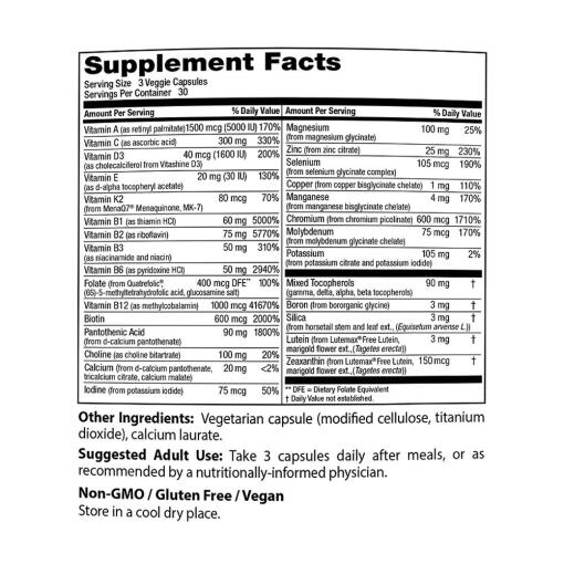 Doctor's Best - Multivitamin, 90 kapslar - Bild 2