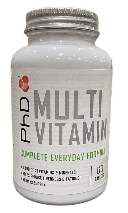 PhD - Multivitamin, 60 tabletter | Vitaminer och MineralerHälsa och välbefinnandeMultivitaminerHälsokost | Apoteka