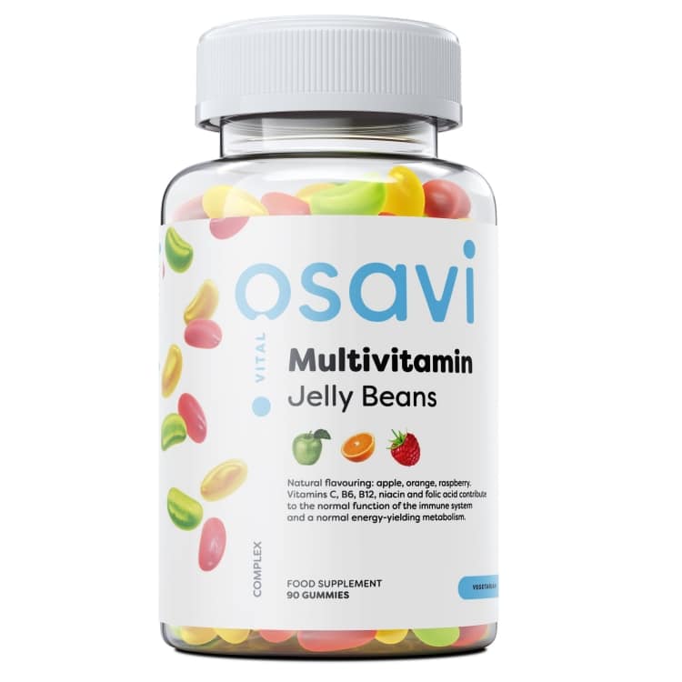 Osavi Multivitamin Jelly Beans – Äpple, Apelsin &amp; Hallon – 90 st | Vitaminer och MineralerHälsa och välbefinnandeMultivitaminerHälsokostBarns hälsa | Apoteka
