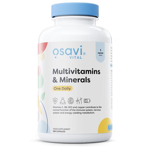 Multivitamins & Minerals One Daily - 180 caps