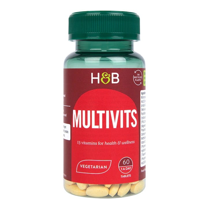 Holland &amp; Barrett - Multivits, 60 tabletter | Vitaminer och MineralerHälsa och välbefinnandeMultivitaminerHälsokost | Apoteka