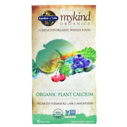 Mykind Organics Plant Calcium - 180 vcaps