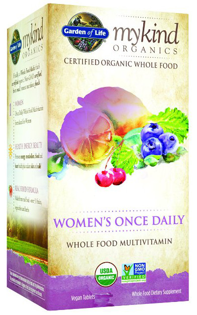 Garden of Life - Mykind Women's Once Daily, 30 veganska tabletter