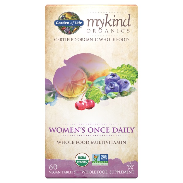 Garden of Life - Mykind Womens Once Daily, 60 veganska tabletter | Vitaminer och MineralerVeganska produkterHälsa och välbefinnandeMultivitaminerKosttillskott för kvinnorHälsokostNordisk vitalitetBiohacking | Apoteka