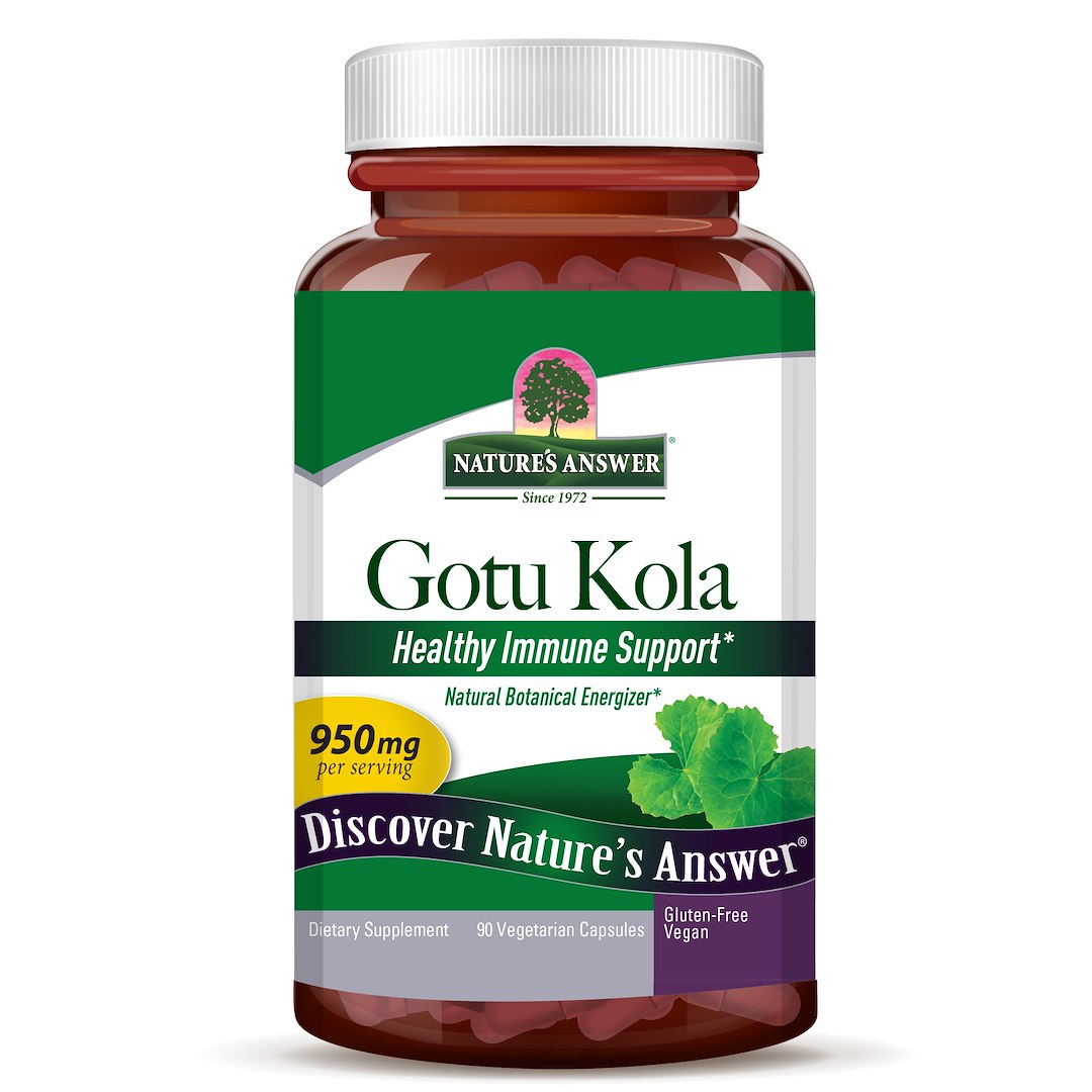 Natures Answer - Gotu Kola, 90 kapslar | Vitaminer och MineralerHälsa och välbefinnandeÖrttillskottÖrter och växtbaserade preparat | Apoteka
