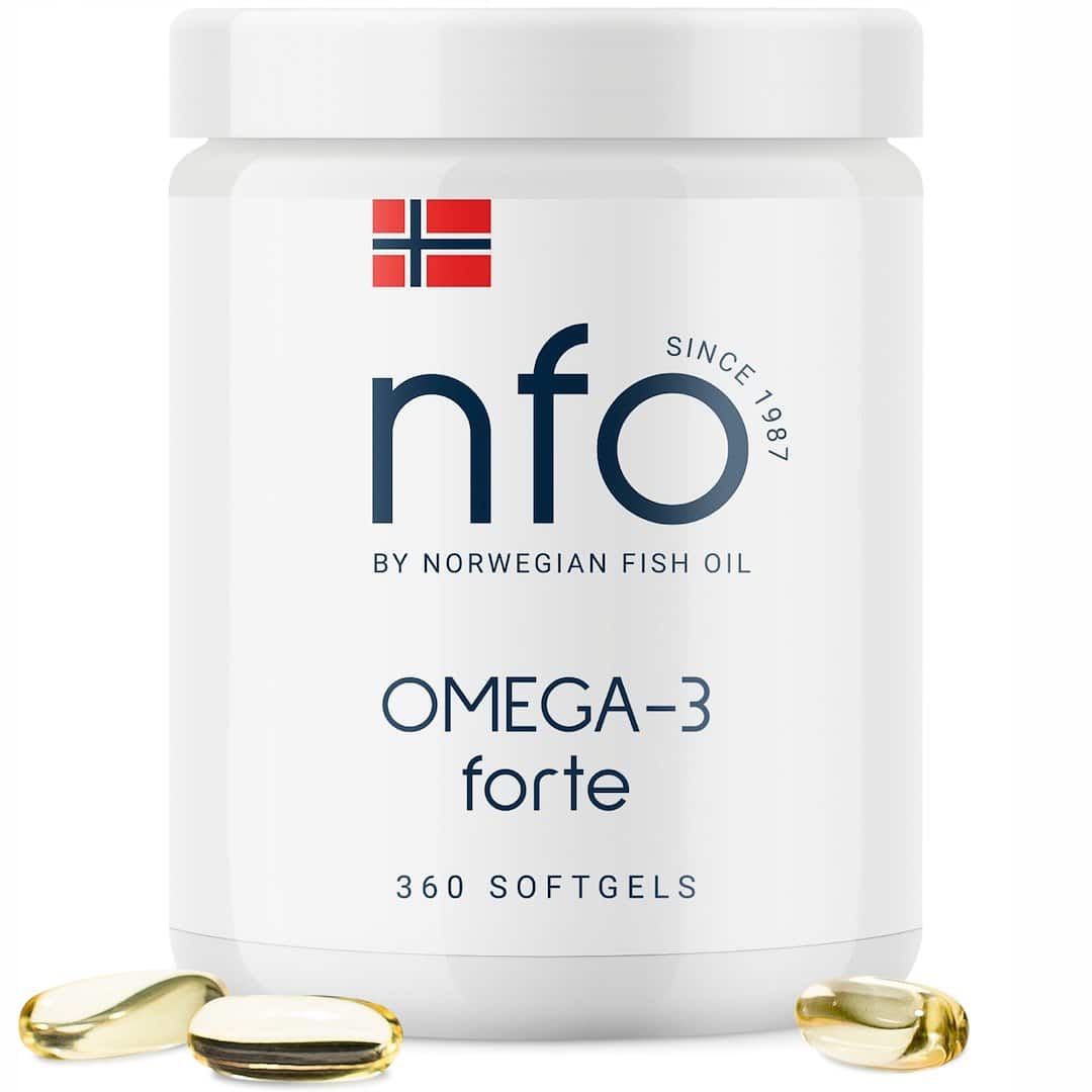 NFO - Omega-3 Forte, 360 kapslar | Vitaminer och MineralerOmegas - EFA - CLA - oljorOmega och fiskoljaOmega & Näringsoljor | Apoteka