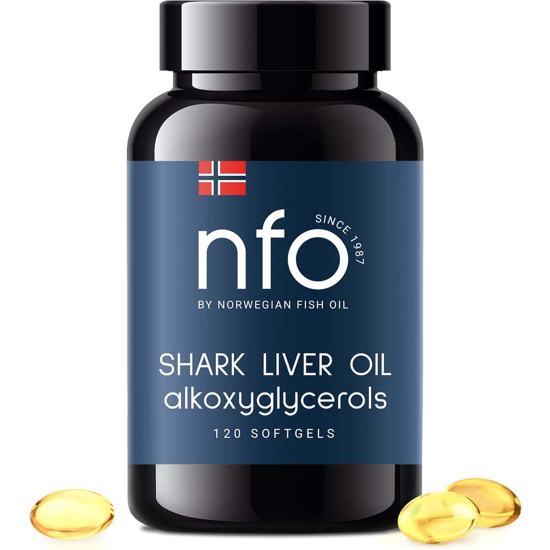 NFO - Omega-3 Hajarleverolja, 120 kapslar | Vitaminer och MineralerOmegas - EFA - CLA - oljorOmega & Näringsoljor | Apoteka