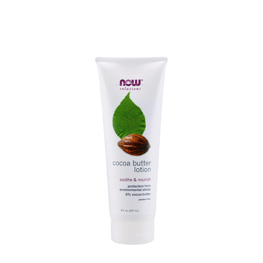 NOW Foods - Kakaosmör Lotion, 236 ml | Nya produkterKosmetikaAromaterapi | Apoteka