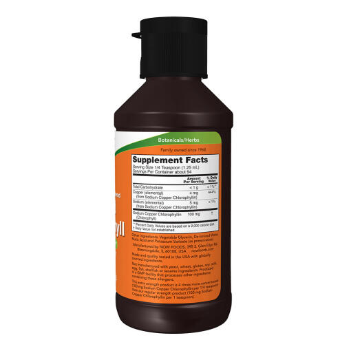 NOW Foods - Extra Stark Flytande Klorofyll, 118 ml - Bild 2