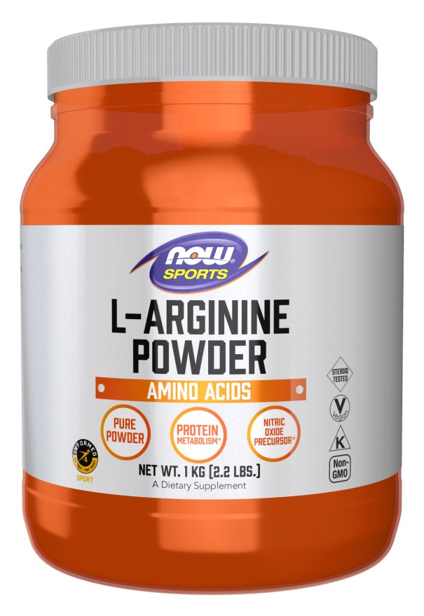 NOW Foods - L-Arginin, 1000 g / 2.2 lbs | Vitaminer och MineralerAminosyror och BCAAFitness och träningL-arginin | Apoteka