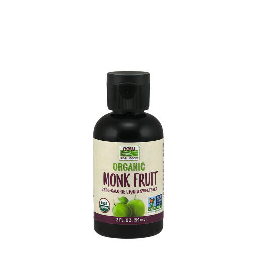 NOW Organic Liquid Monk Fruit  (59 ml