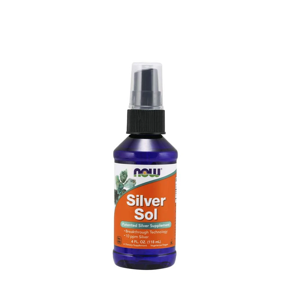 NOW - Silver Sol, 118 ml | Vitaminer och MineralerVeganska produkterHälsa och välbefinnandeHälsokost | Apoteka