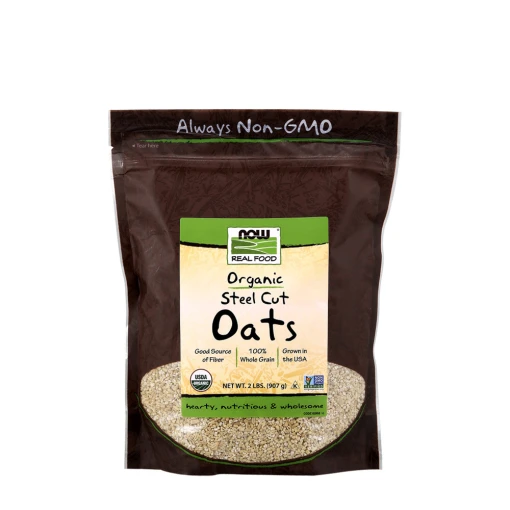 NOW Steel Cut Oats Organic (2 lbs)