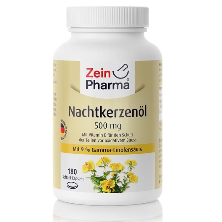 Zein Pharma - Nattljusolja, 500 mg - 180 kapslar | Vitaminer och MineralerHälsa och välbefinnandeOmegas - EFA - CLA - oljorHälsokostPrimulaolja | Apoteka