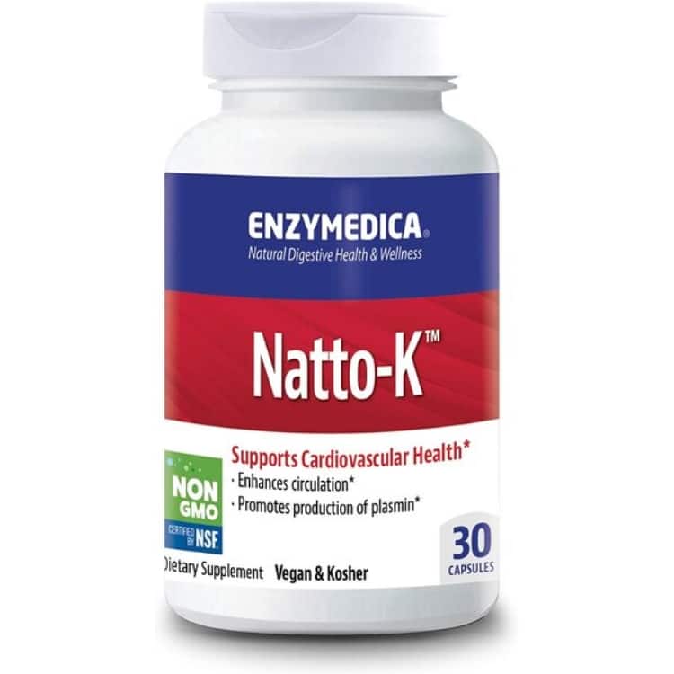 Enzymedica - Natto-K, 30 kapslar | Vitaminer och MineralerVeganska produkterHälsa och välbefinnandeHälsokostEnzymer | Apoteka