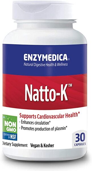 Enzymedica - Natto-K, 90 kapslar | Veganska produkterHälsa och välbefinnandeHälsokostEnzymer | Apoteka