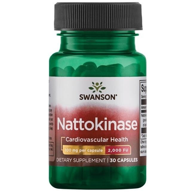 Swanson - Nattokinase, 100 mg - 30 kapslar | Vitaminer och MineralerHälsa och välbefinnandeImmunförsvaretHälsokostMatsmältningshälsa | Apoteka