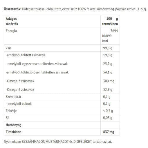 Natur Tanya - Svartkumminolja 100%, 50 ml - Bild 2