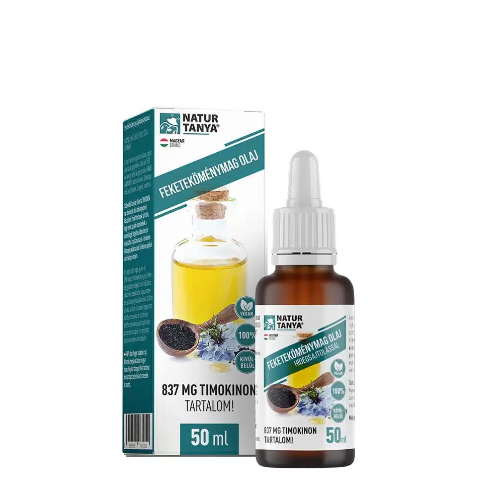 Natur Tanya - Svartkumminolja 100%, 50 ml | Nya produkterÖrter och växtbaserade preparatOmega & Näringsoljor | Apoteka