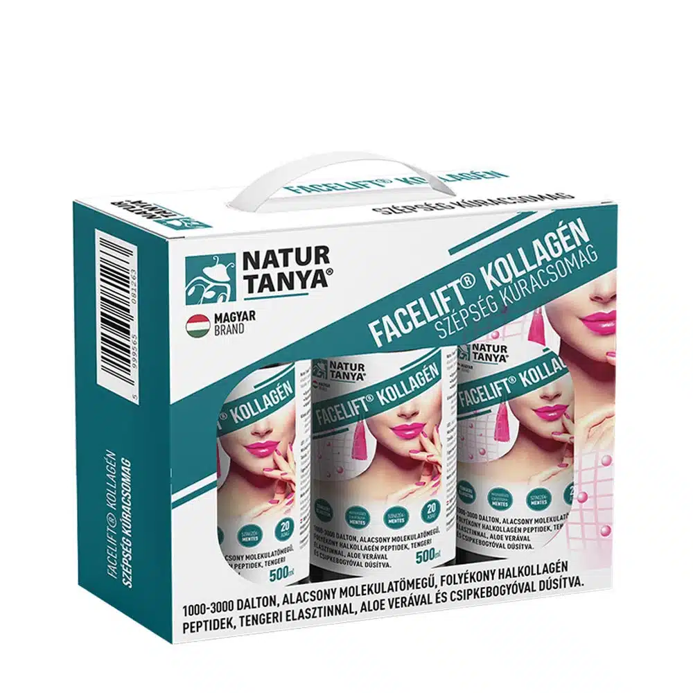Natur Tanya - Facelift Collagen, 60-dagars skönhetsbehandling (3x500 ml) | Nya produkterHälsa och välbefinnandeKollagenSkönhet | Apoteka