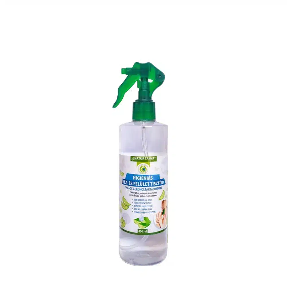 Natur Tanya - Hygienisk Rengöringsspray för Händer och Ytor, 400 ml | Nya produkterHälsokostAromaterapi | Apoteka