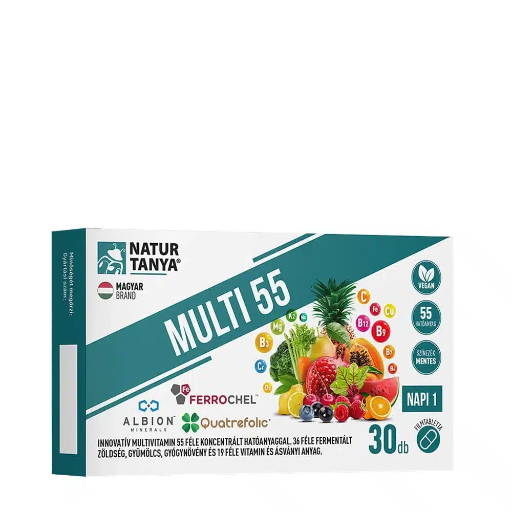 Natur Tanya - Multi 55 Fermenterad Multivitamin, 30 Tabletter | Nya produkterMultivitaminer | Apoteka