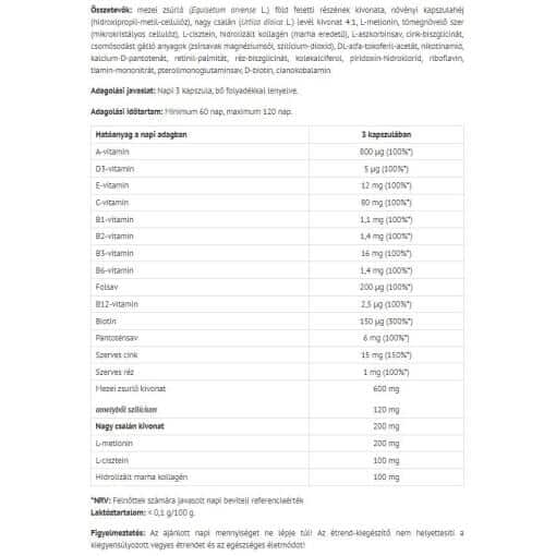 Natur Tanya - Organisk Skönhet Vitamin, 60 Kapslar - Bild 2