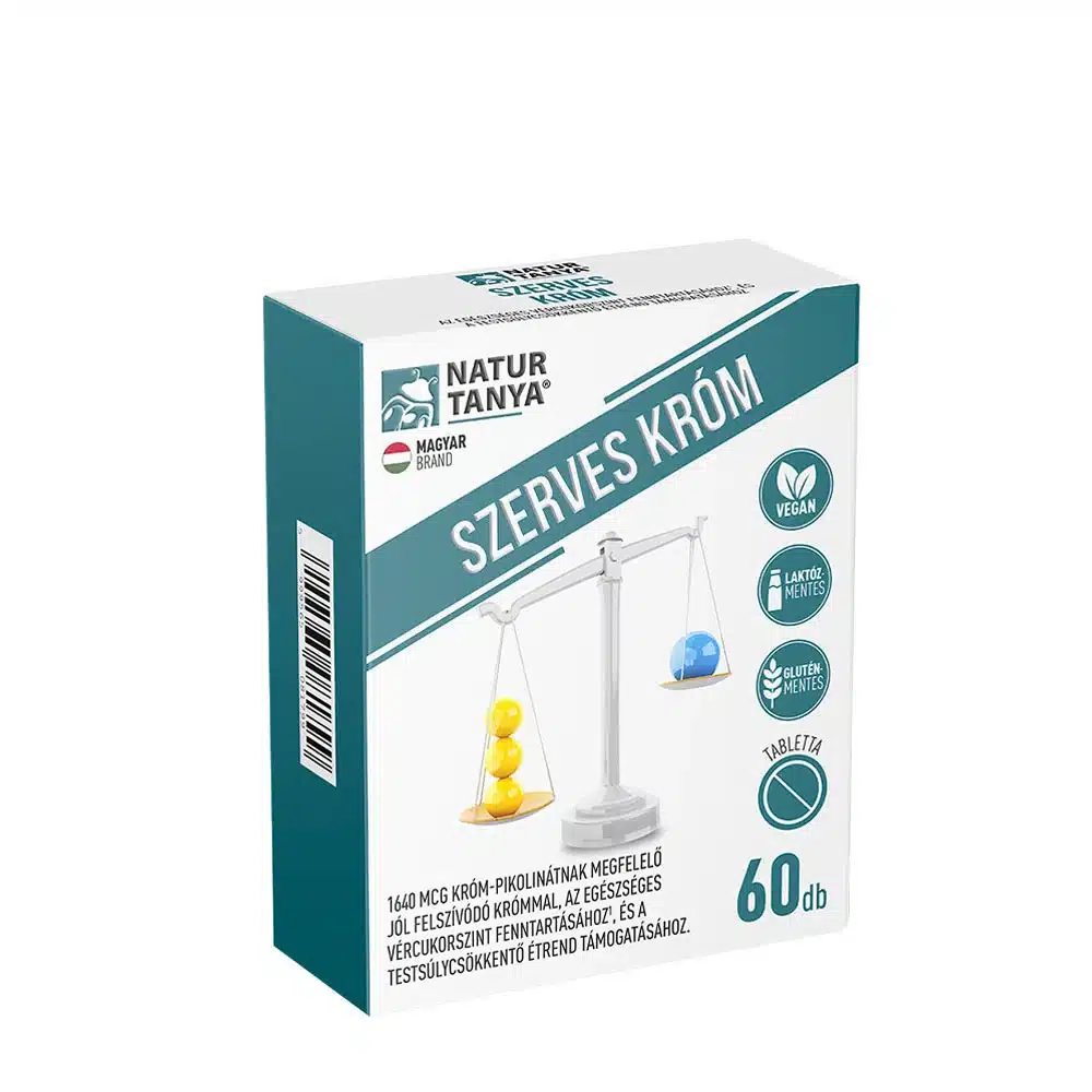 Natur Tanya - Organiskt Krom, 60 tabletter | Nya produkterKrompikolinat | Apoteka