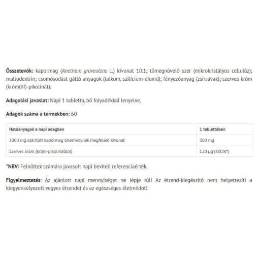 Natur Tanya - Organiskt Krom+Koppar Koncentrat, 60 Tabletter - Bild 2
